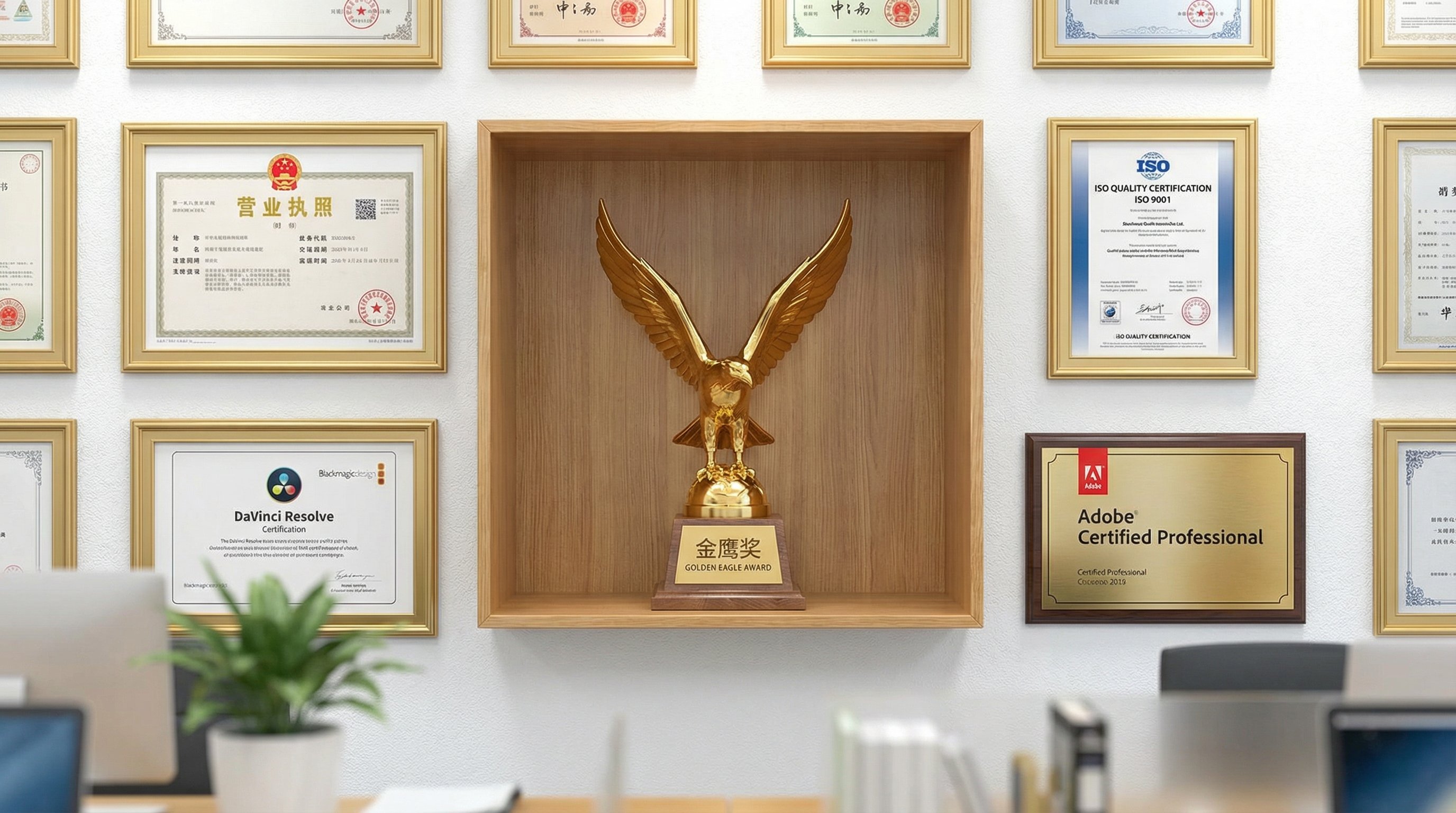 国产视频公司认证证书